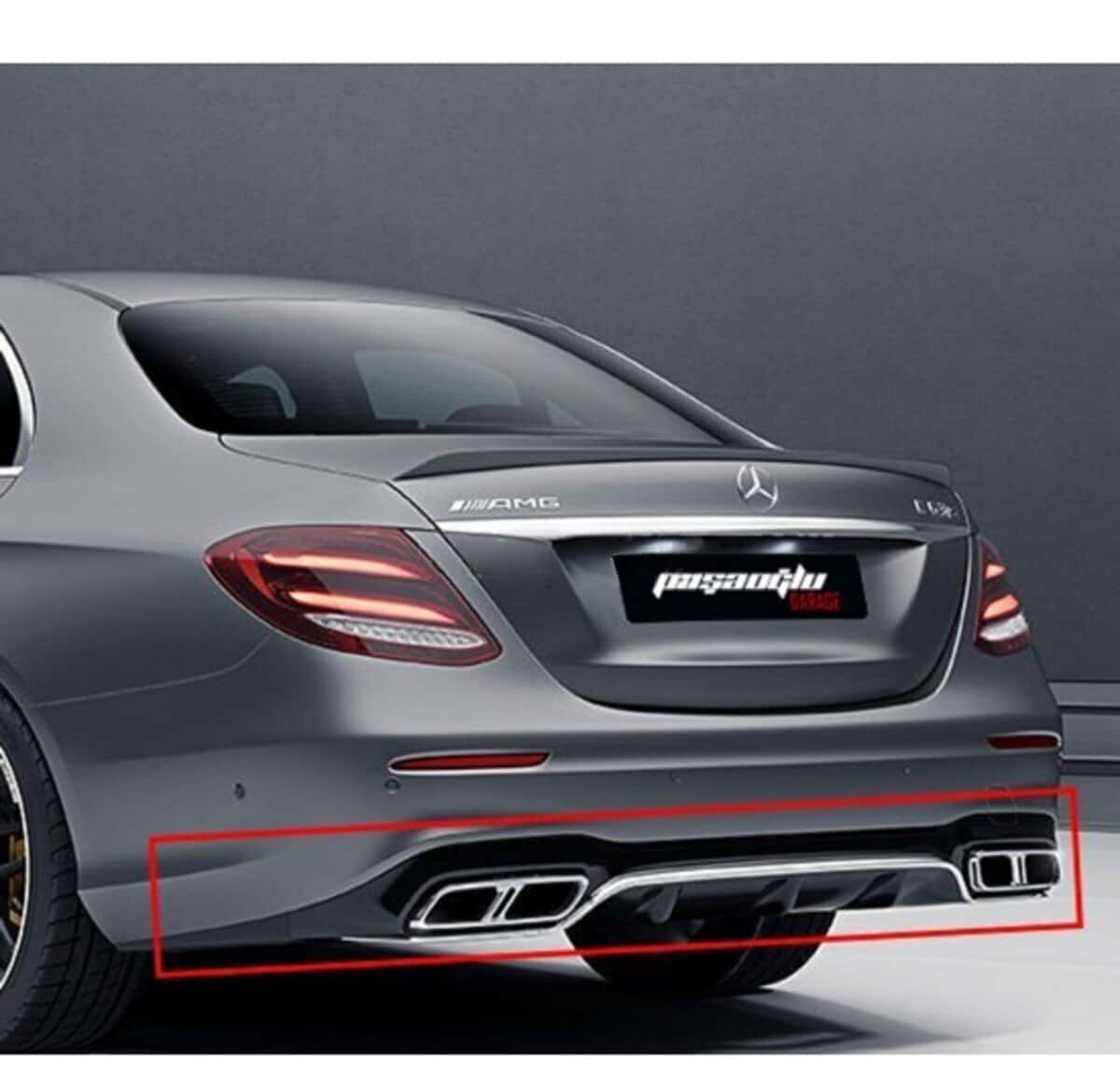 Səsboğucu nasadkası Mercedes W213 AMG E63 2019-2022 - Tenderyard