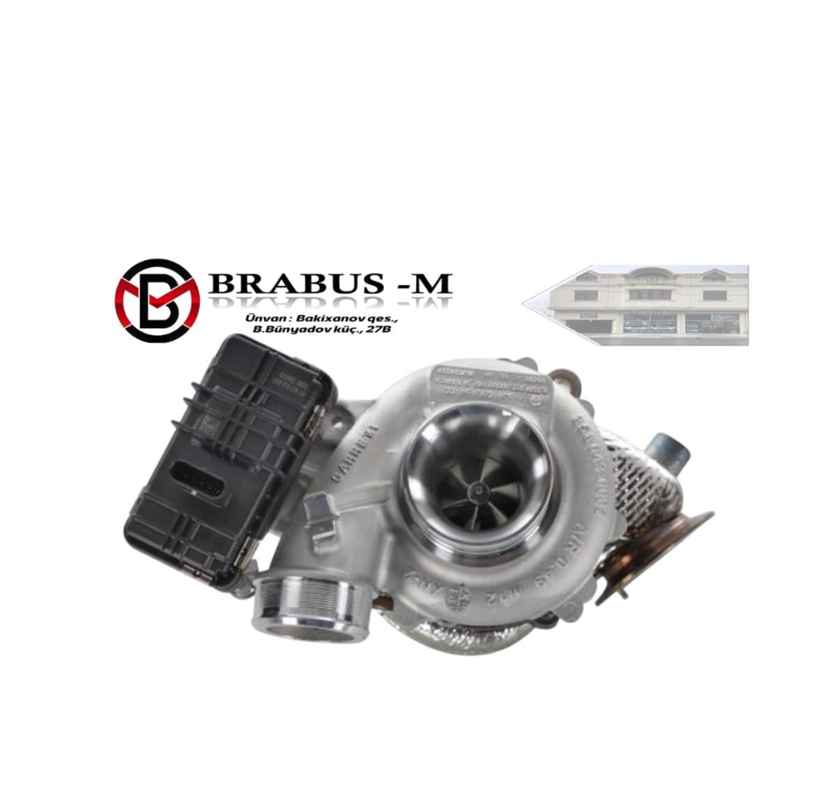 Turbo Mercedes OM654 mühərrik üçün