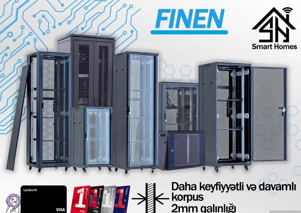 Rack kabinet Finen 4U 542*400mm