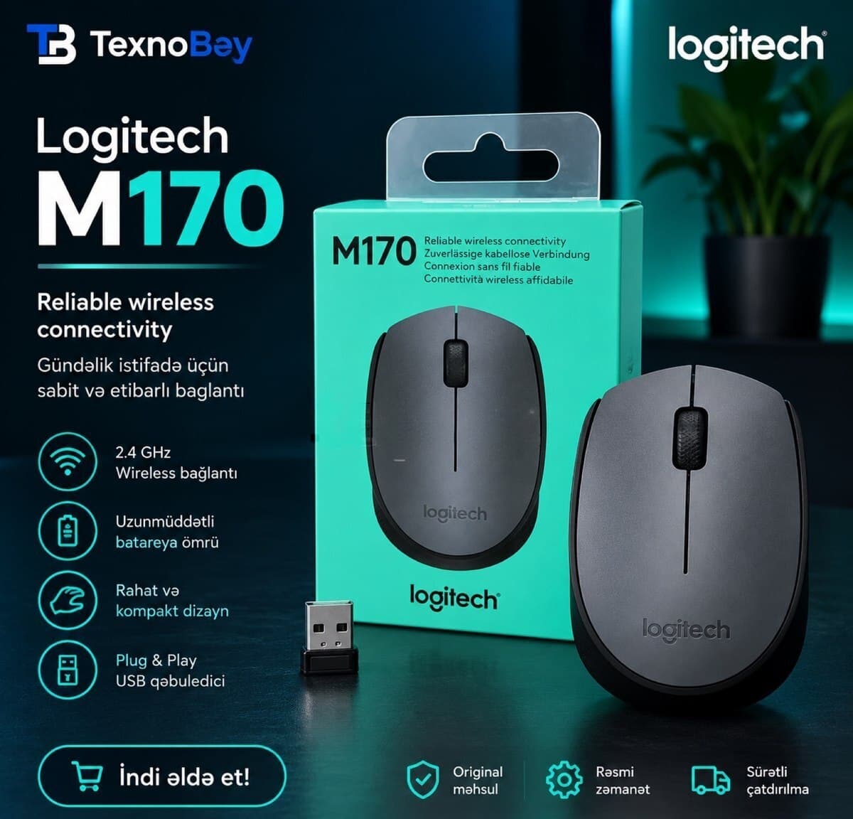 Logitech komputer siçanı