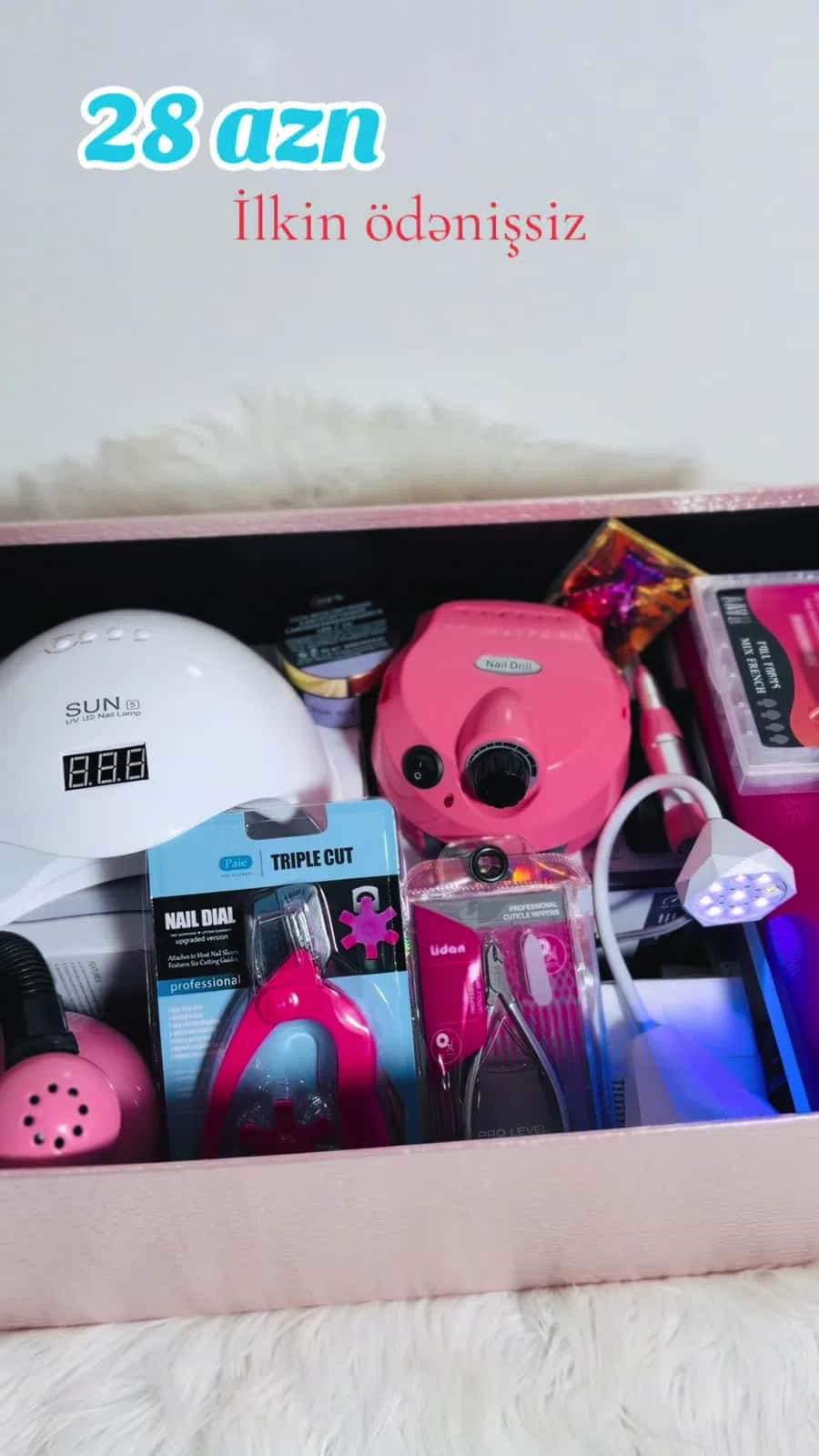 Equipment and tool set for manicure - Tenderyard
