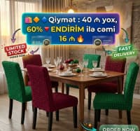 Universal jatka stul örtükləri (6-lı dəst) — şəkil 5