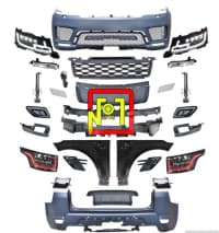 Body kit Range Rover Sport SVR — şəkil 2