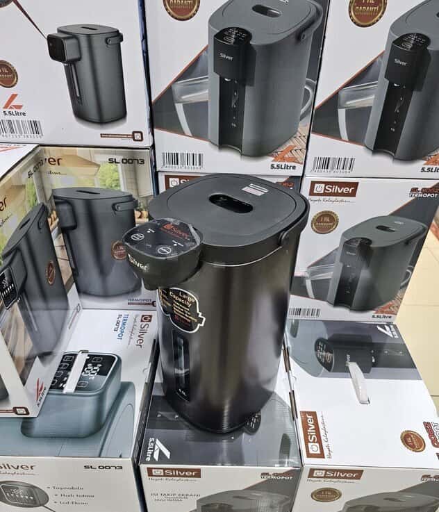 Silver SL0082 8L Electric Thermopot - Tenderyard