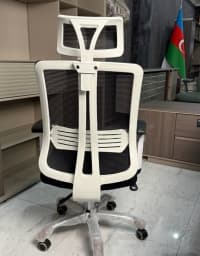 Ağ rəng, Ofis üçün kreslo — şəkil 2