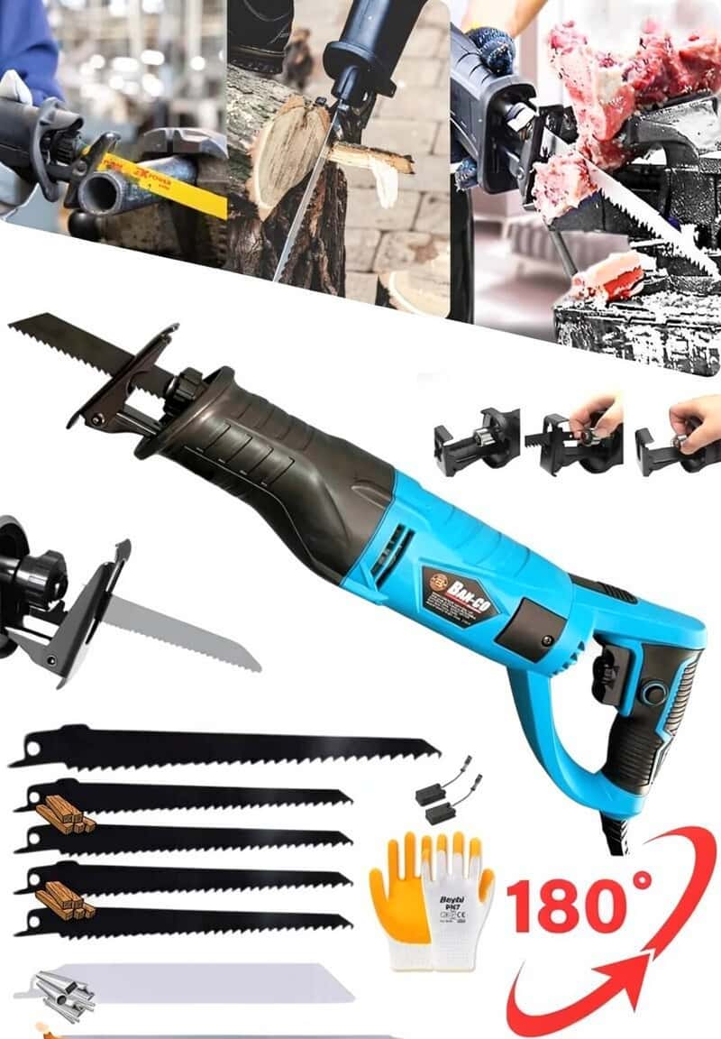 Electric Reciprocating Saw (Metal and Bone Cutter) - Tenderyard