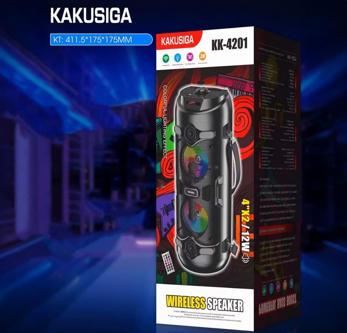 Kakusiga KK-4201 Bluetooth Simsiz Dinamik