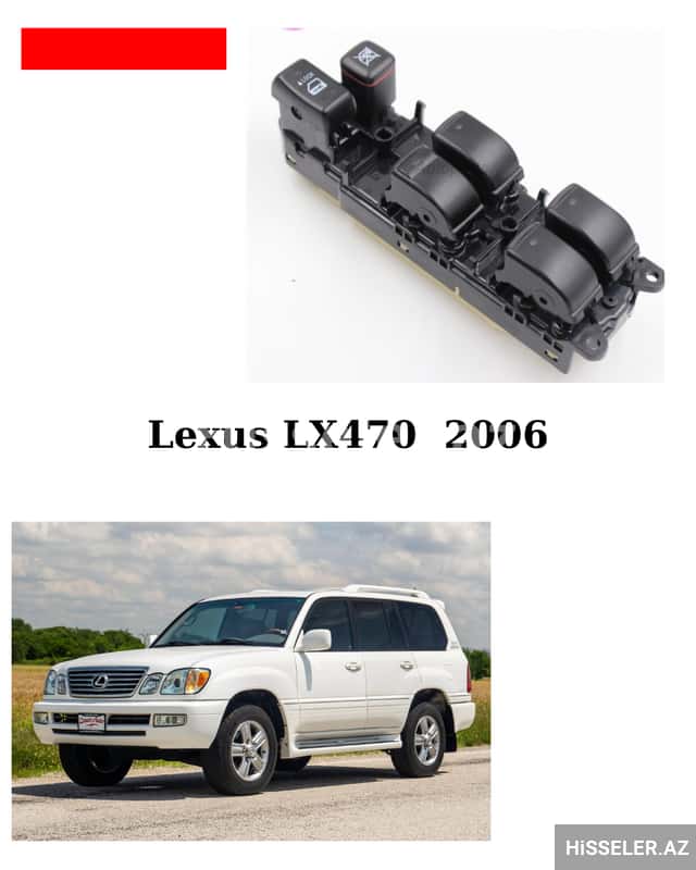 Window switch control panel for Lexus LX470 - Tenderyard
