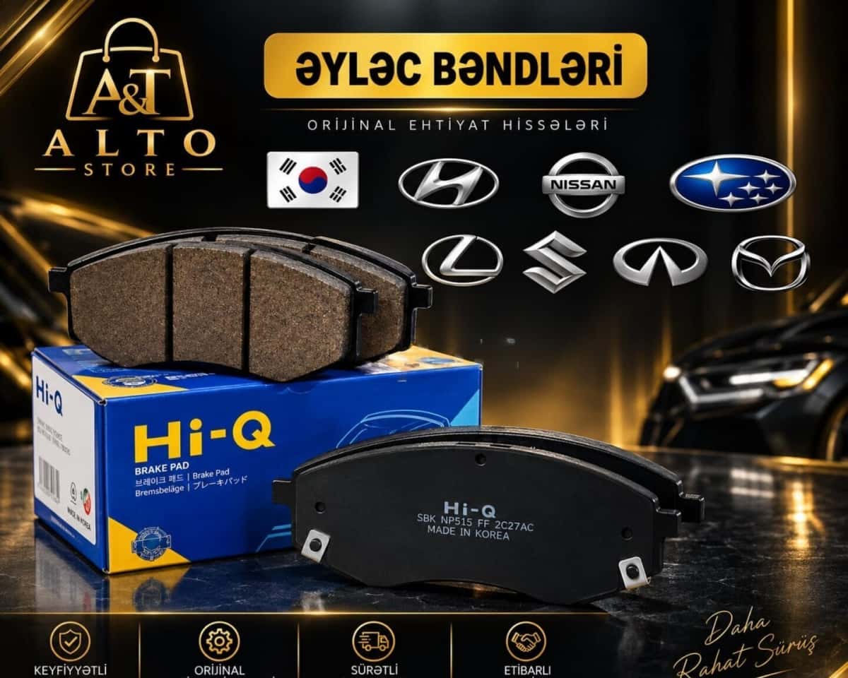 Əyləc bəndləri Sangsin Hi-Q Yapon və Koreya avtomobillərinə - Tenderyard