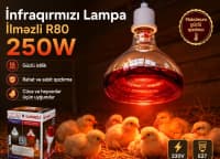 İnfraqırmızı lampa İlməzli R80 250W — şəkil 1