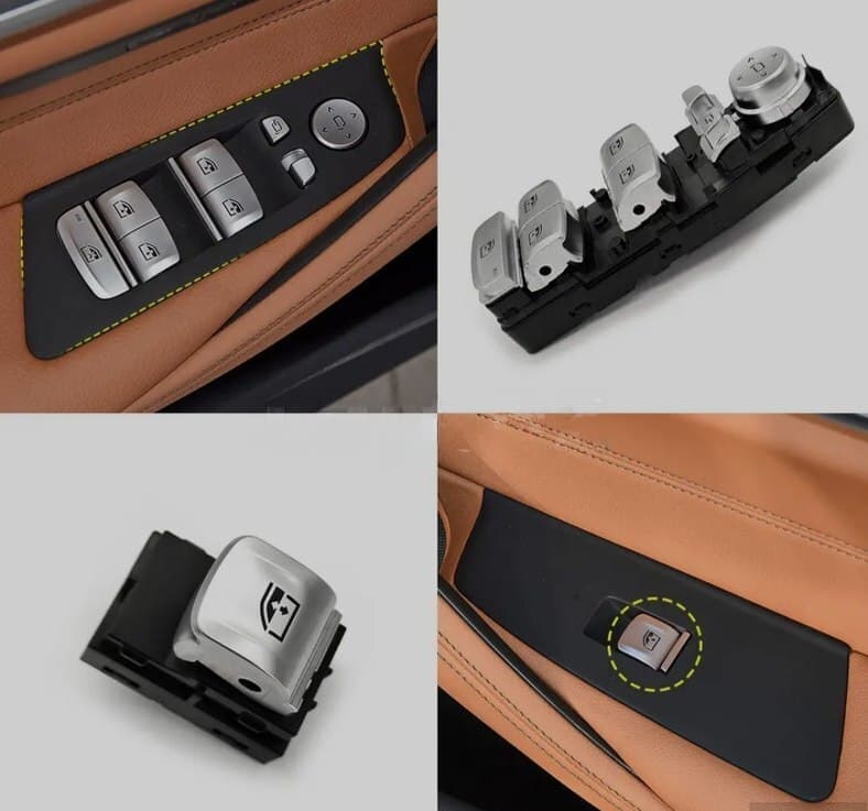Şüşə qaldıran düymə bloku BMW G20, G30, X3, X5, X7
