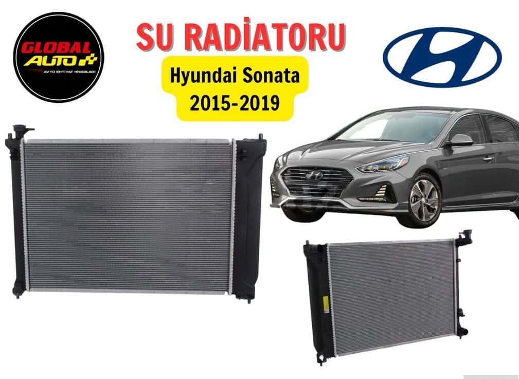 Water radiator for Hyundai Sonata 2015-2019 - Tenderyard