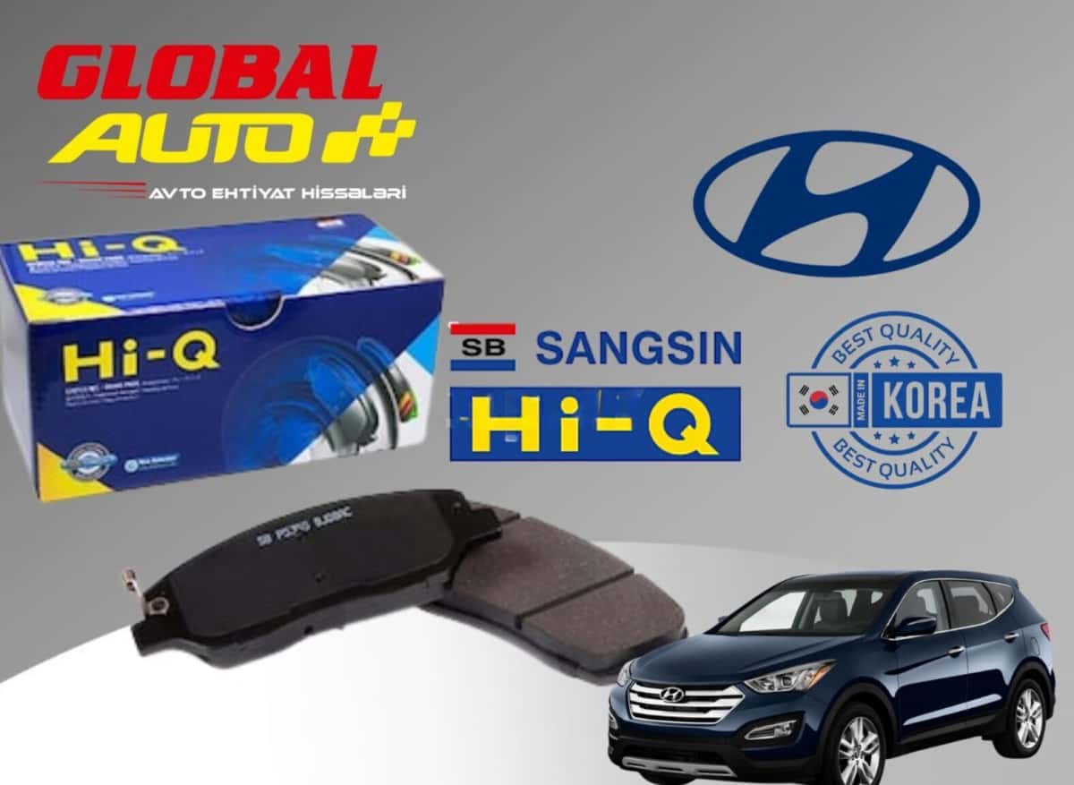 Brake pads for Hyundai Santa Fe 2012-2018 - Tenderyard