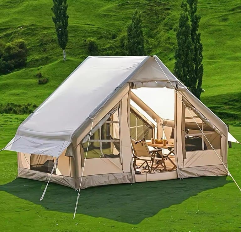 Yeni Şişmə Kempinq Çadırı 3x2.1m
