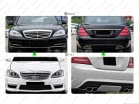 Body kit paketləri Mercedes modelləri üçün — şəkil 19