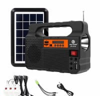 Easy Power EP-0138 Günəş Enerjili Radio və İşıq Dəsti — şəkil 3
