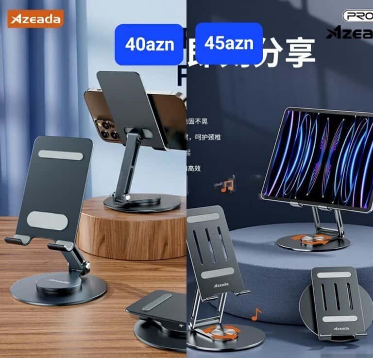 Metal Desktop Phone and Tablet Stand - Tenderyard