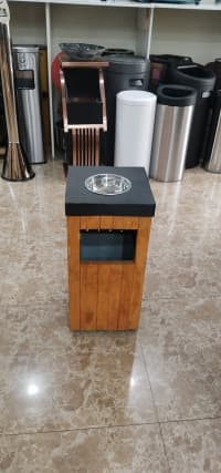 Tullantı qabı və kül qabı 30x30x63 sm — şəkil 4