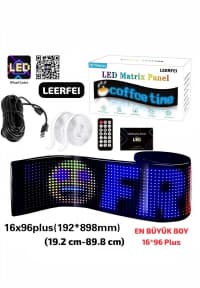 Pixel LED Reklam Lenti (RGB) — şəkil 5
