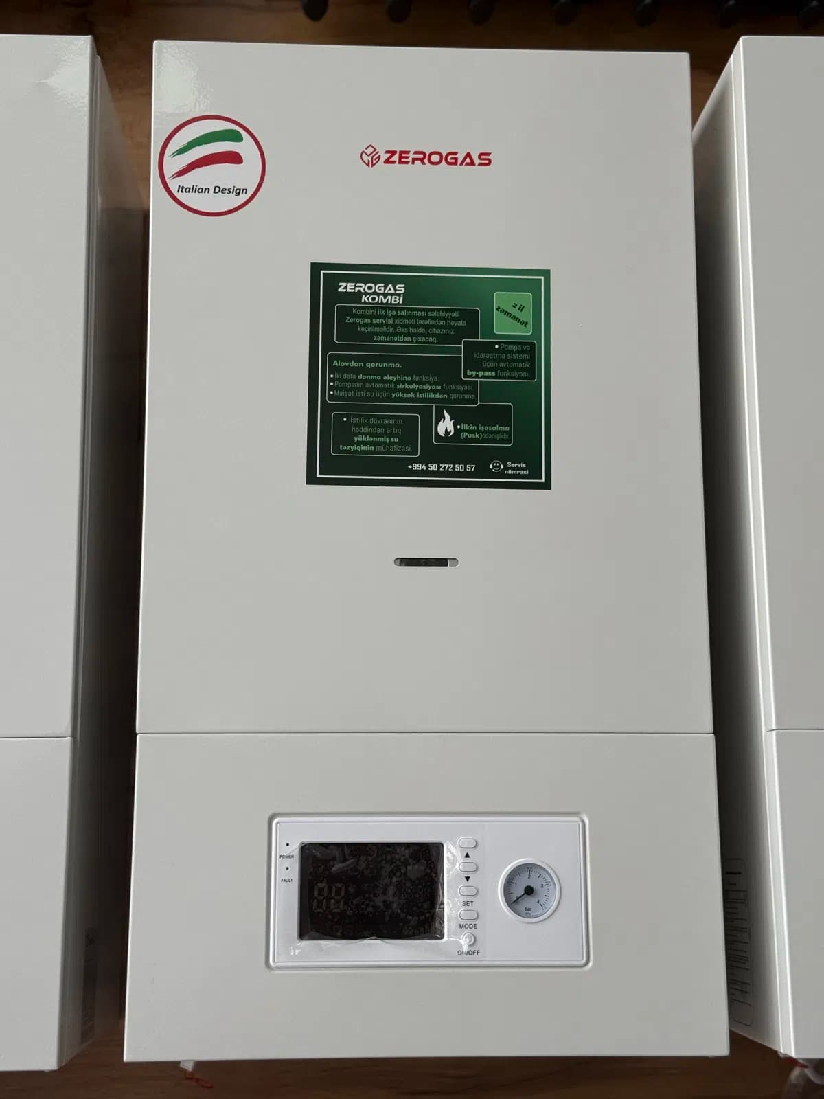 Zerogas kombi sistemi
