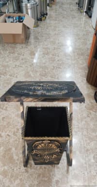 Tullantı qabı, metal və plastik — şəkil 3