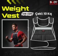 Ağırlıq Jileti (Weight Vest) İdman Avadanlığı — şəkil 6
