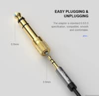 Audio adapter 6.5mm to 3.5mm — şəkil 3