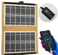 1200 mAh powerbank, Qara rəng — şəkil 1