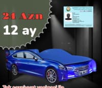 Uşaq çarpayı Göy rəng — şəkil 3