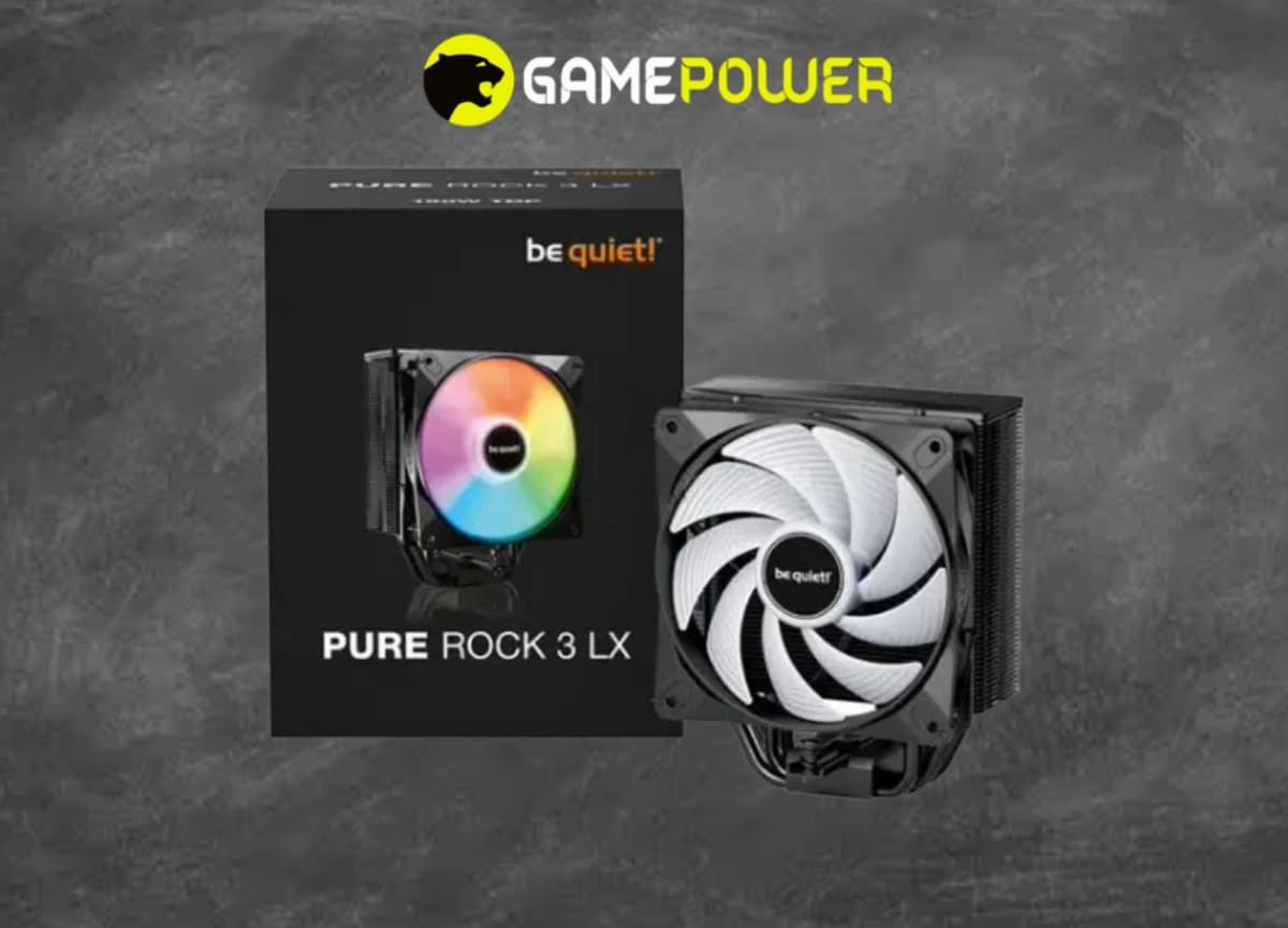 Be Quiet! Pure Rock 3 LX Black CPU Soyuducu