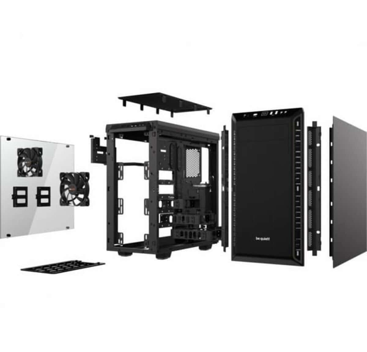 Computer Case be quiet! Pure Base 600 Window Black - Tenderyard