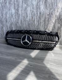 Radiator barmaqlığı Mercedes CLA W117 AMG/Diamond/GT — şəkil 3