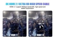 Qızılı rəng data kabel, HDMI — şəkil 3