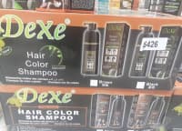 saç qaraldan şampun "dexe black hair shampoo 400 ml" — şəkil 4