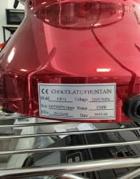 Peşəkar Şokolad Fontanı (Chocolate Fountain) — şəkil 6