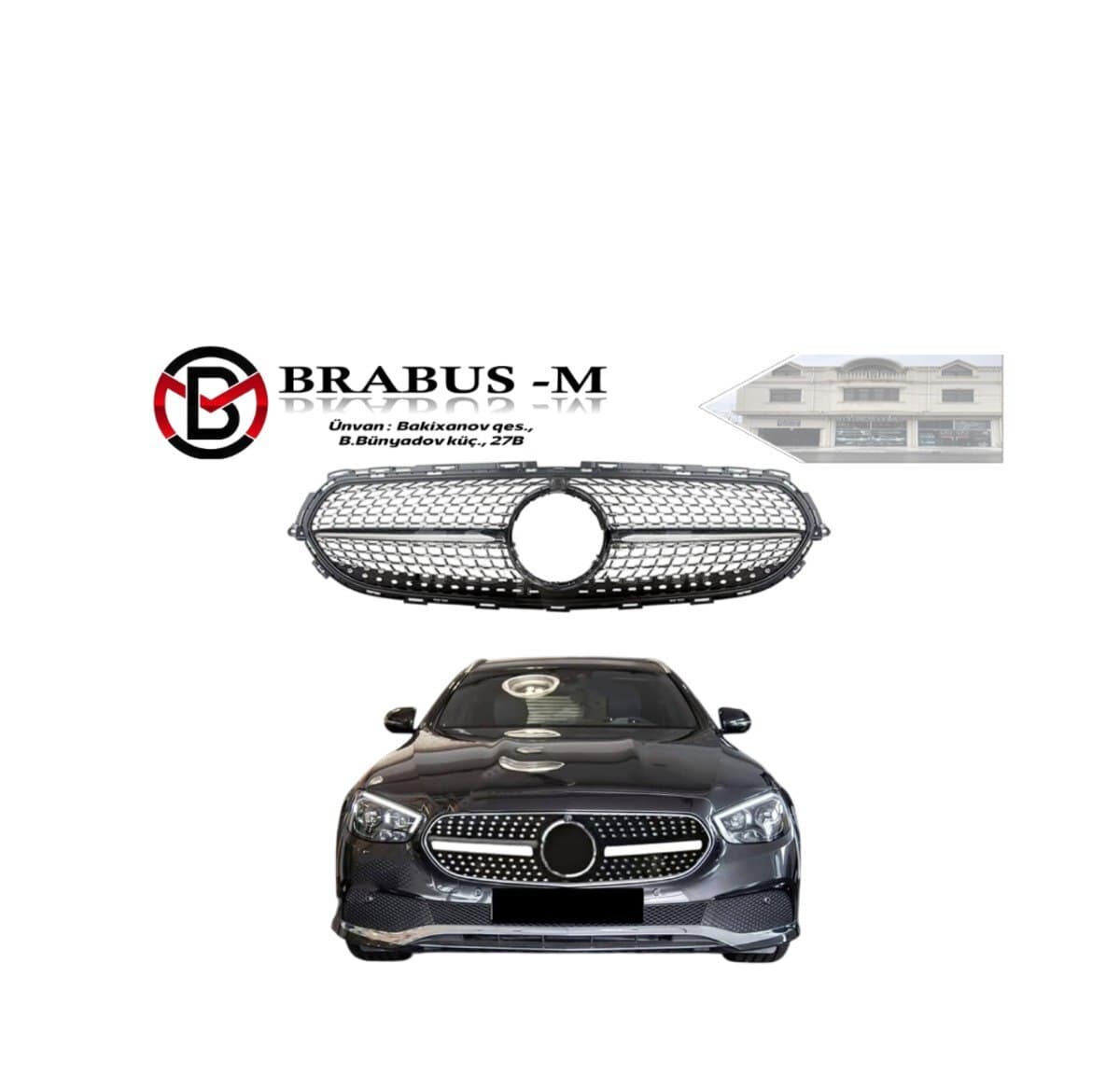 Radiator barmaqlığı Mercedes W213 2020