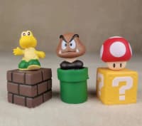 Oyuncaq fiqur dəsti Super Mario 5 ədəd — şəkil 2