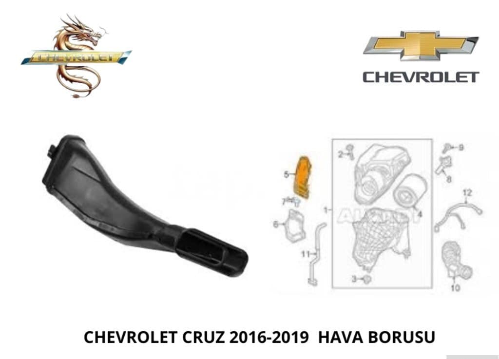 Hava borusu Chevrolet Cruze 2016-2019