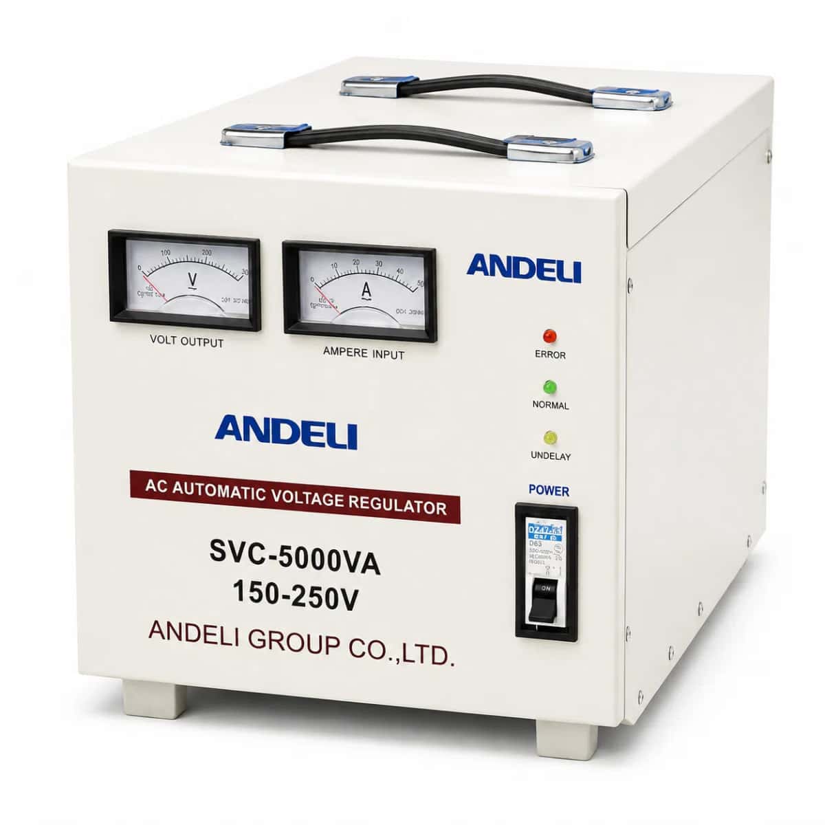 Andeli SVC-5000VA Voltage Stabilizer, 5000W - Tenderyard