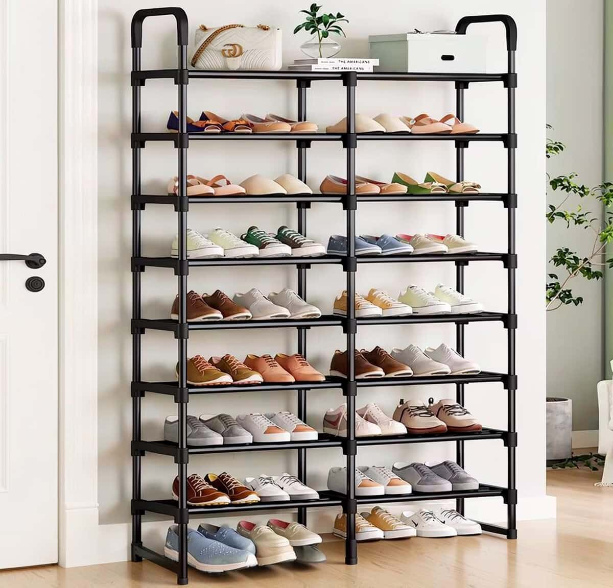 Shoe rack 16-tier - Tenderyard