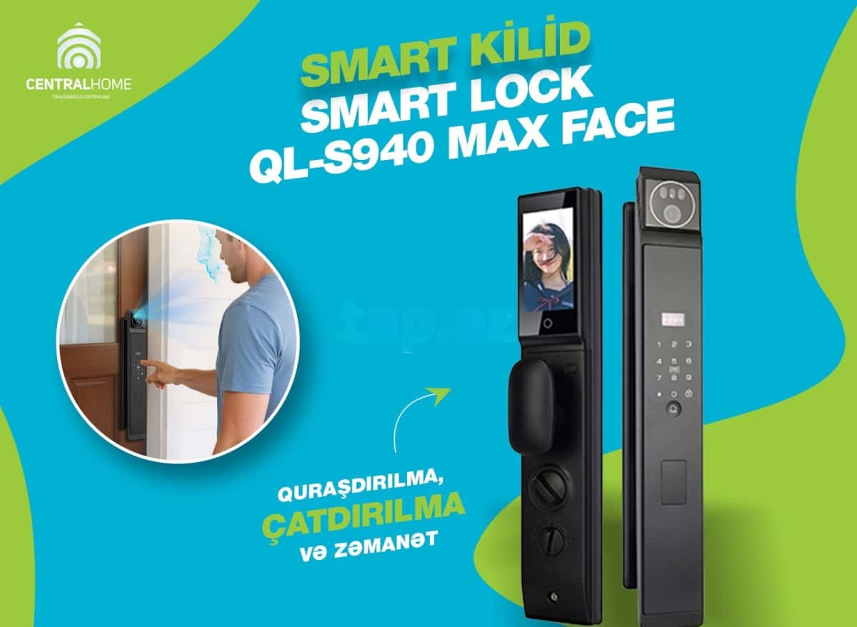 Smart Door Lock Smart Lock QL-S940 Max Face - Tenderyard