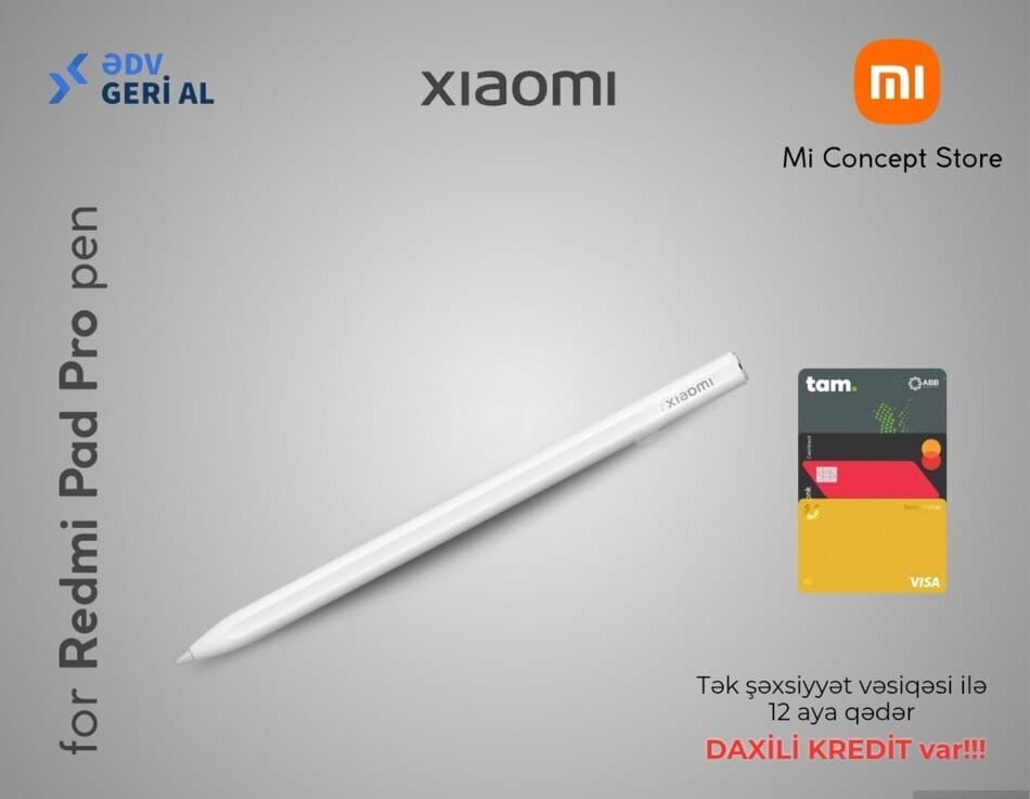 Stilus qələm Redmi Pen Redmi Pad Pro Redmi Pad Pro, Poco Pad
