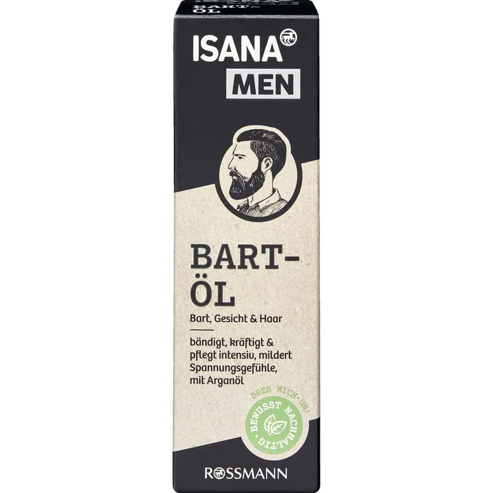 Isana Men Arqan Yağlı Saqqal Baxım Yağı, 30 ml - Tenderyard