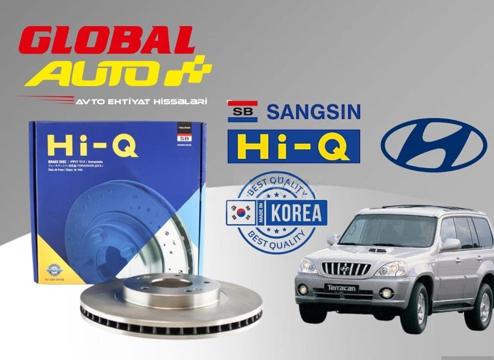 Əyləc diski Hyundai Terracan 2001-2006
