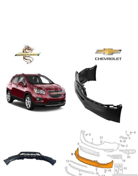 Ön bufer altı Chevrolet Trax 2015