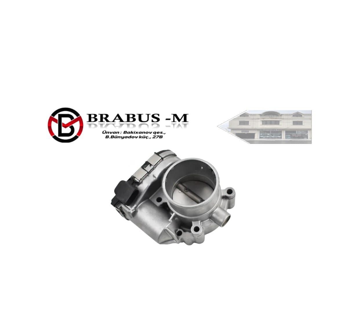 Drossel qapağı Mercedes W210