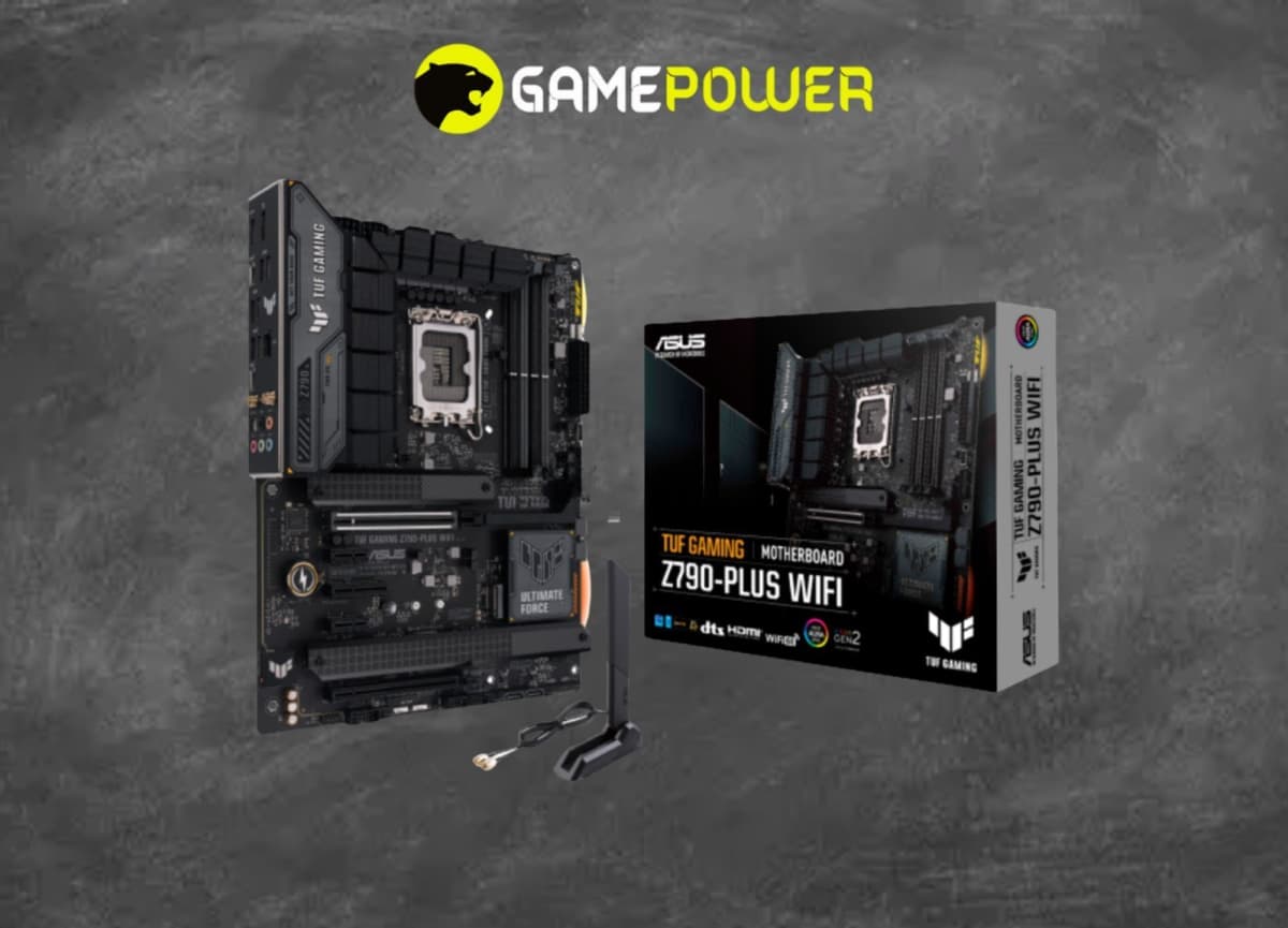 Asus TUF Gaming Z790-Plus Wi-Fi DDR5 Ana Plata