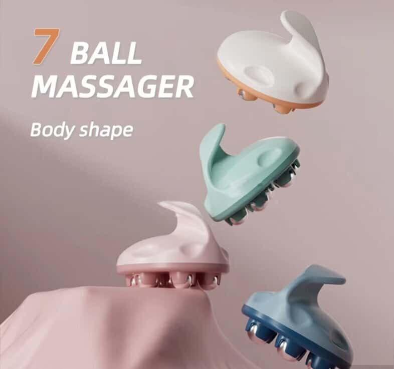 7-Ball Body Shaping Massage Tool - Tenderyard