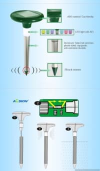 İlan qovan günəş enerjili işıqlı model — şəkil 7