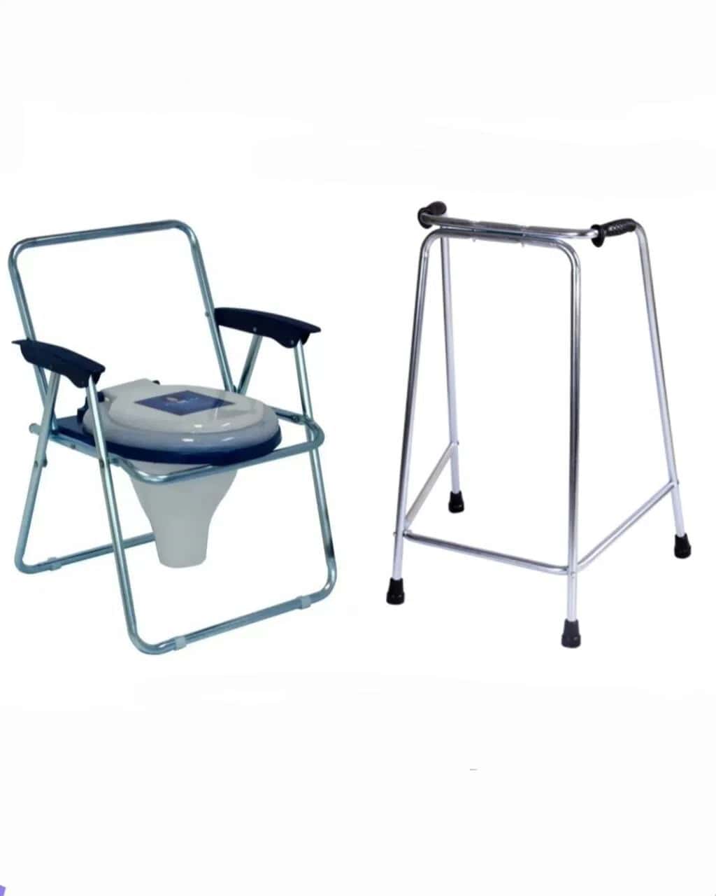 Sanitary toilet unit and walker for disabled and patients - Tenderyard